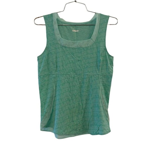 lululemon athletica Tops - Lululemon Women's Blue Wet Dry Warm Tank Top Shirt Small Medium Stretch